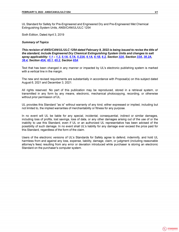 UL 1254 PDF UL 1254 PDF